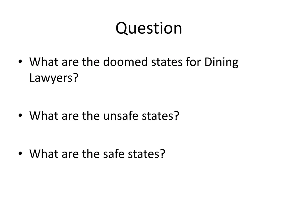 question 1