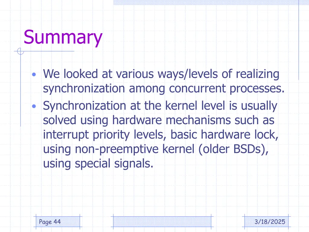 summary