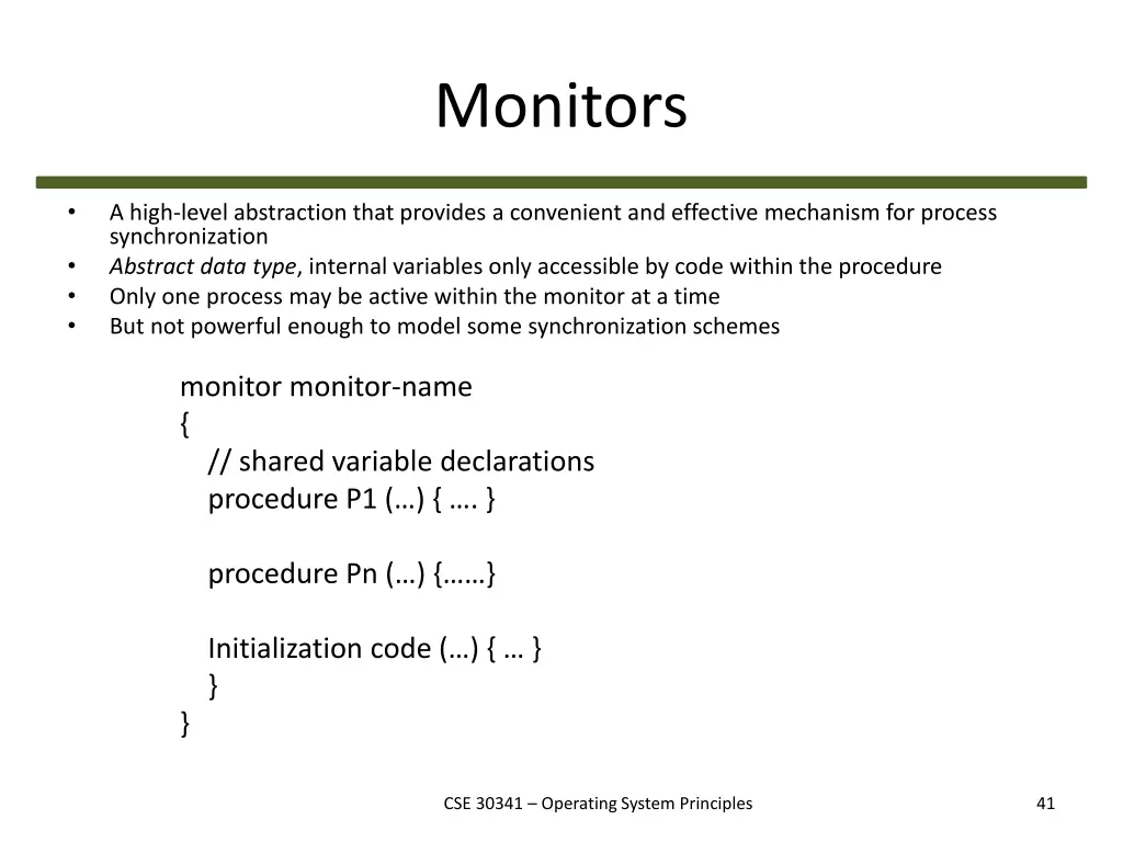 monitors