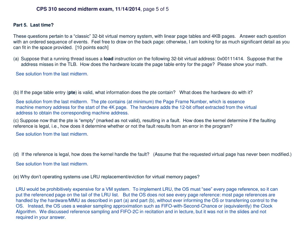 cps 310 second midterm exam 11 14 2014 page 5 of 5
