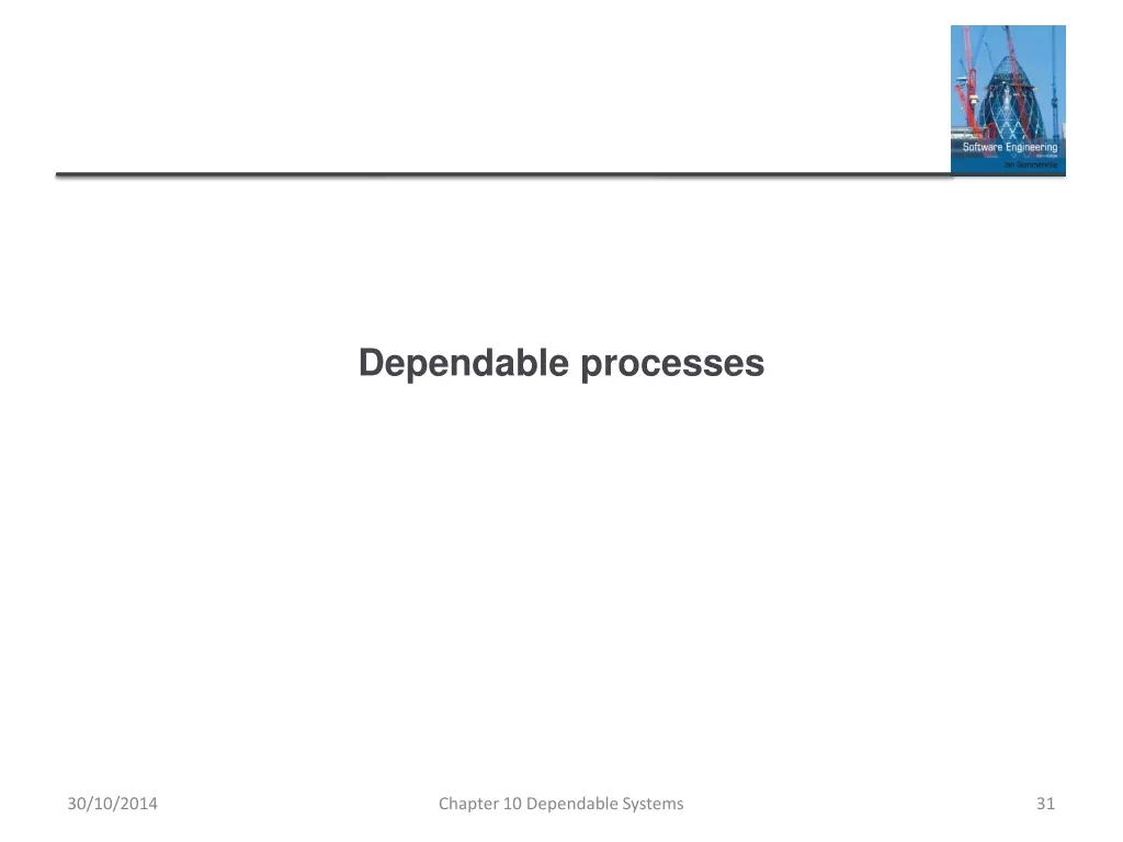 dependable processes