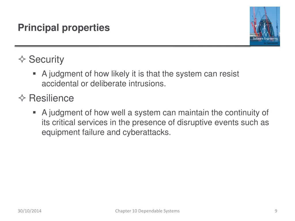 principal properties 1