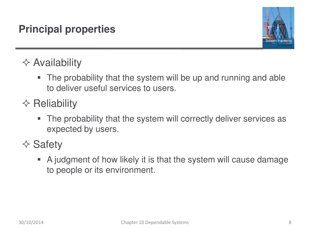 principal properties