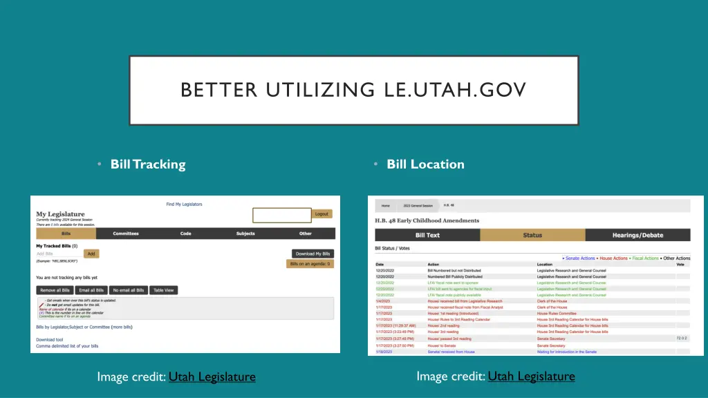 better utilizing le utah gov