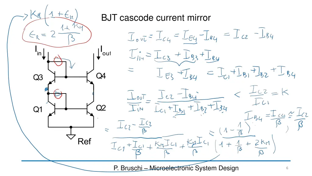 bjt cascode current mirror