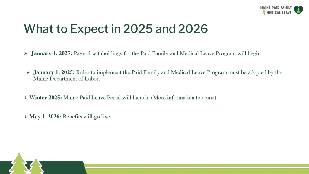 what to expect in 2025 and 2026