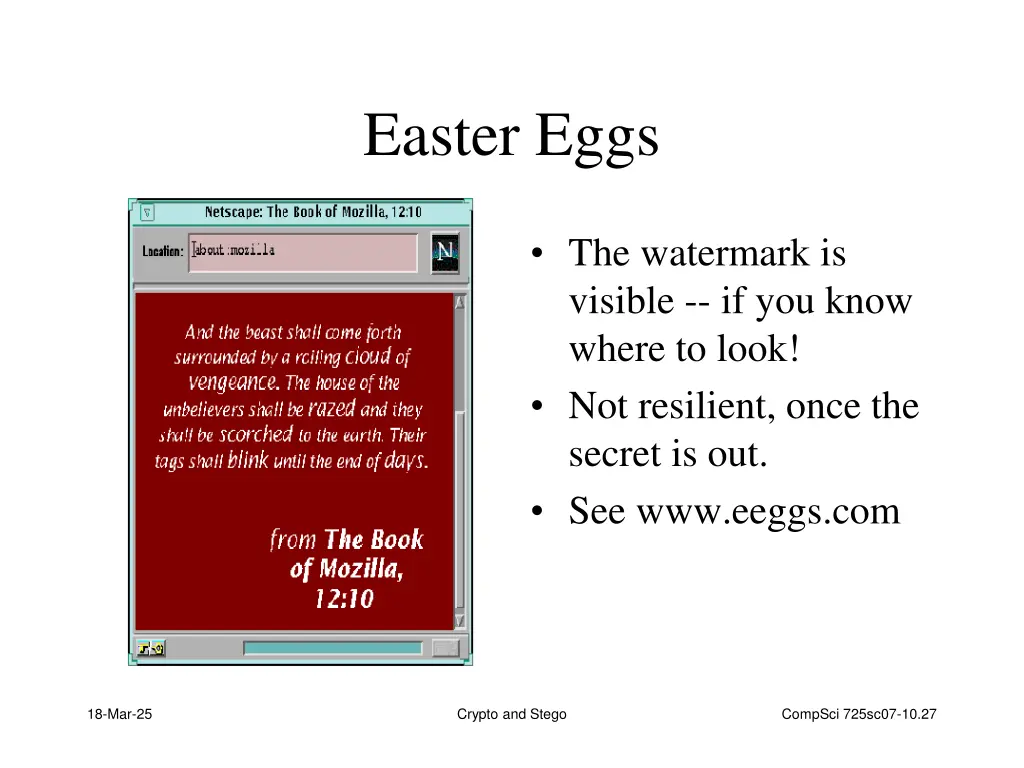 easter eggs