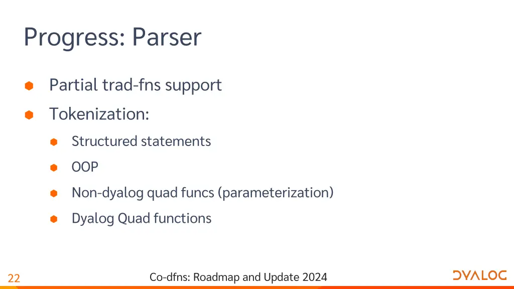 progress parser