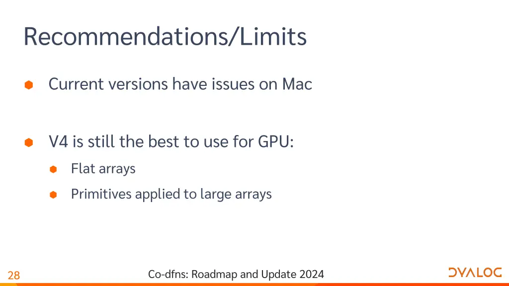 recommendations limits