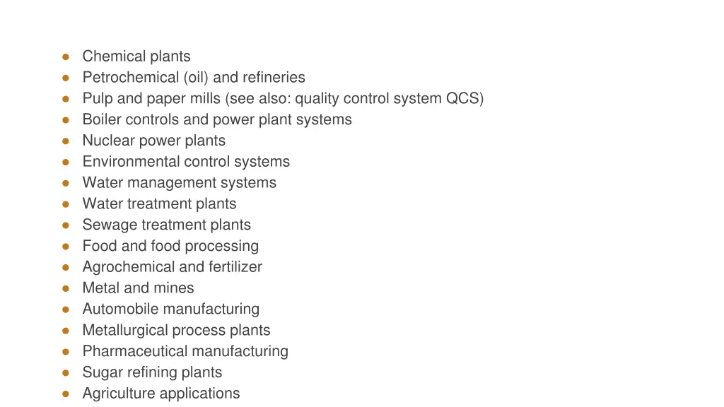 chemical plants petrochemical oil and refineries