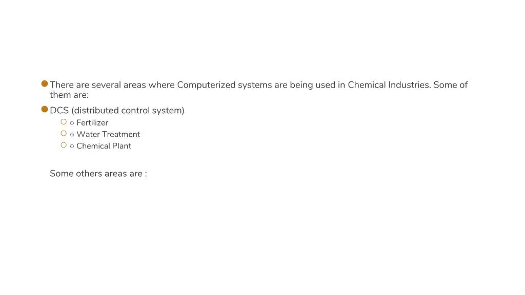 there are several areas where computerized