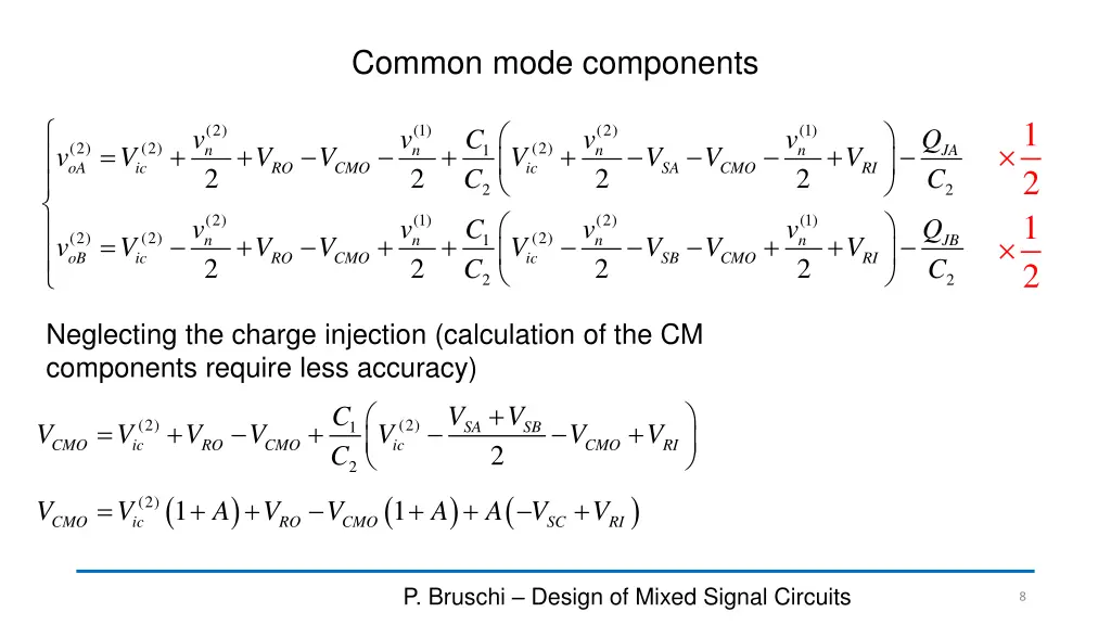 common mode components