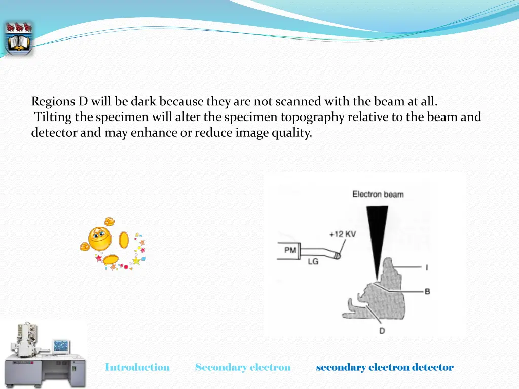 regions d will be dark because they