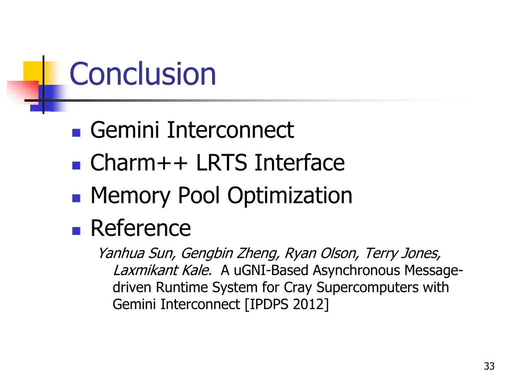 conclusion