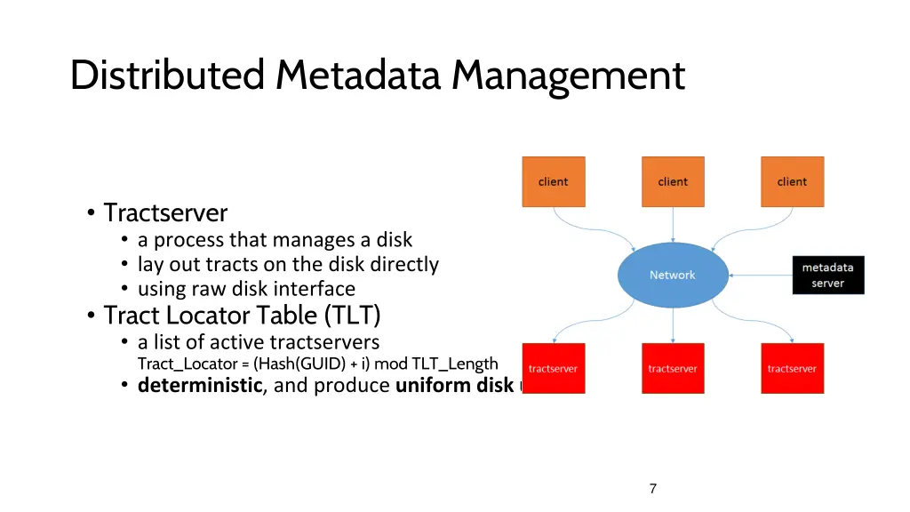 distributed metadata management