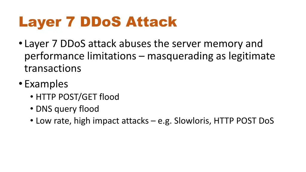 layer 7 ddos attack