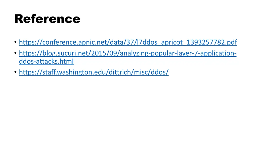 reference