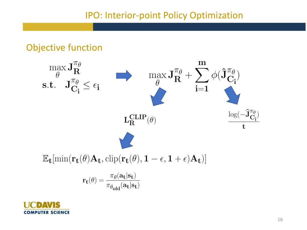 ipo interior point policy optimization 3