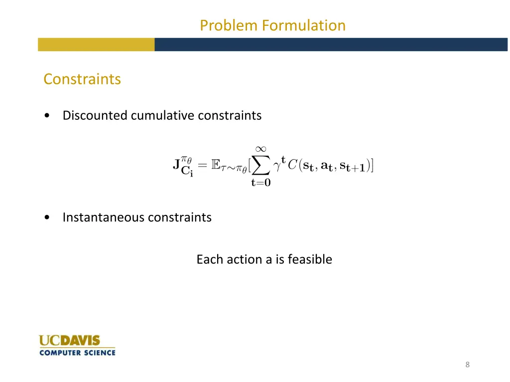 problem formulation 2