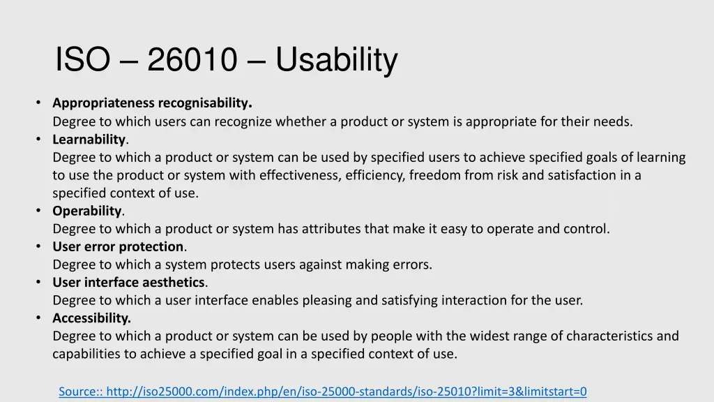 iso 26010 usability