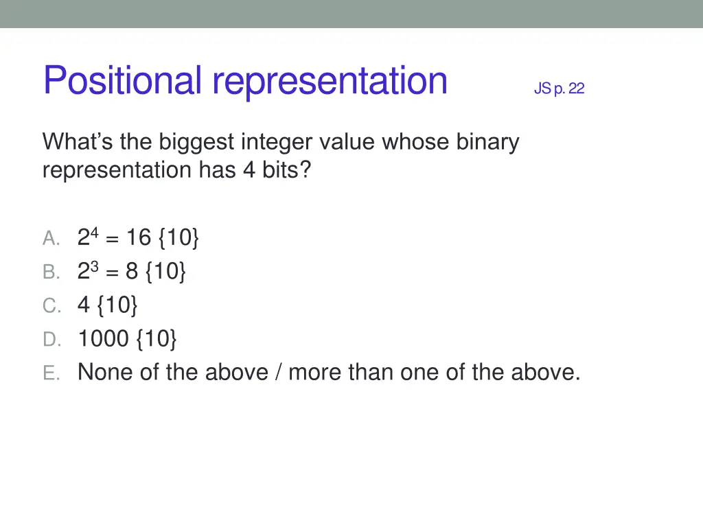 positional representation 2