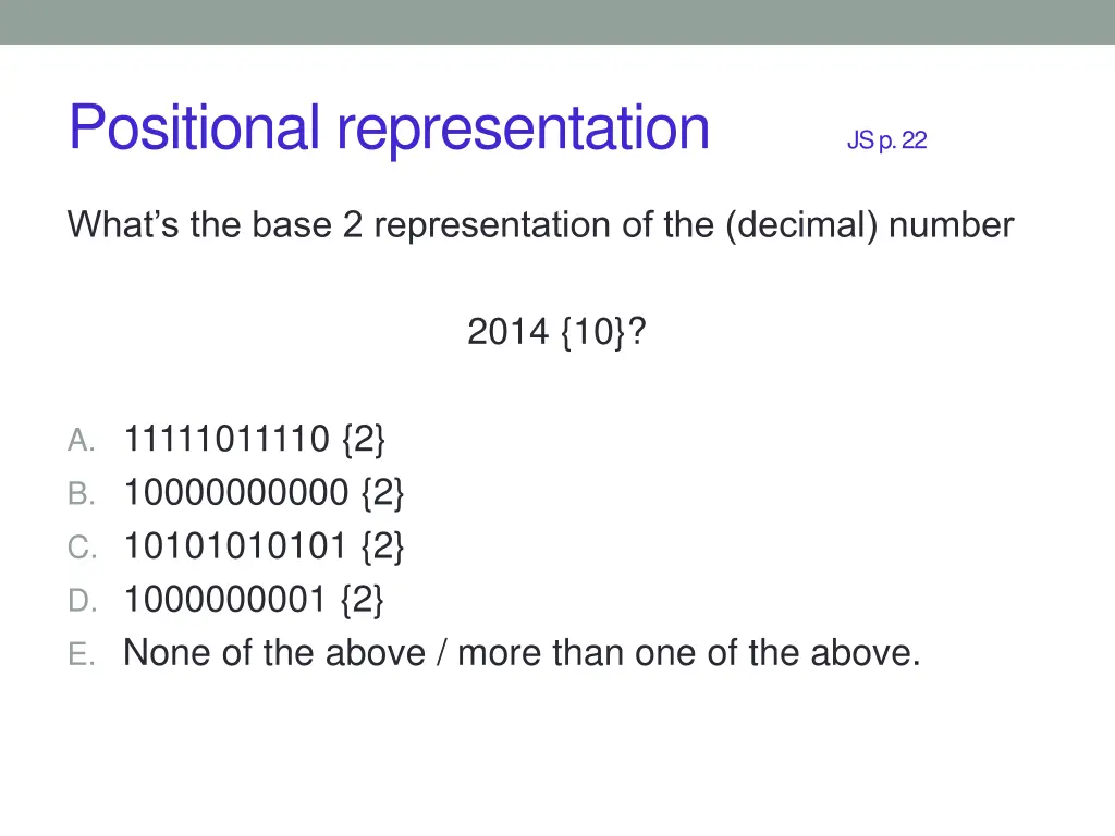 positional representation 3