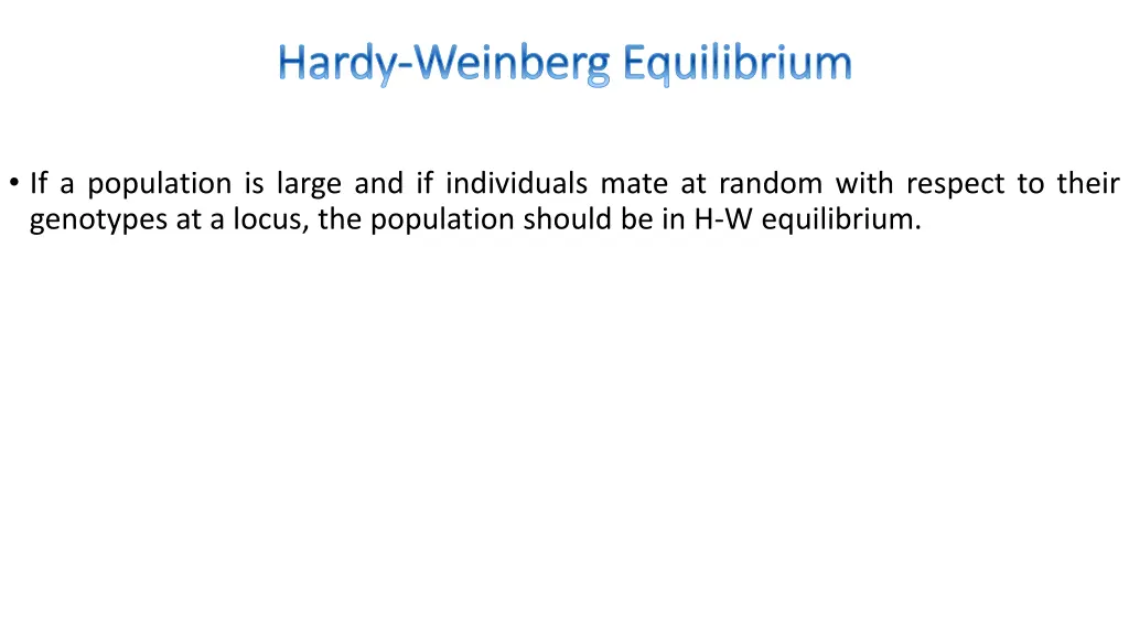 hardy hardy weinberg weinberg equilibrium