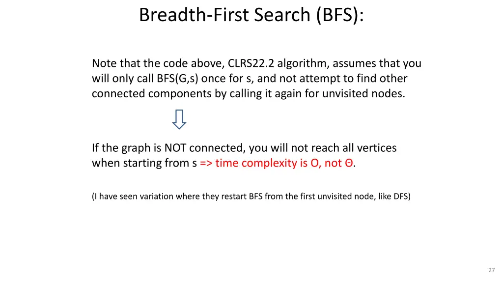 breadth first search bfs