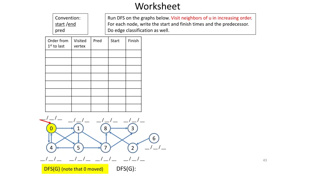 worksheet