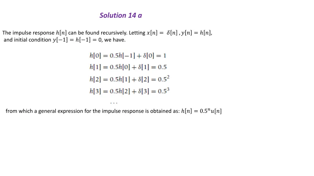 solution 14 a