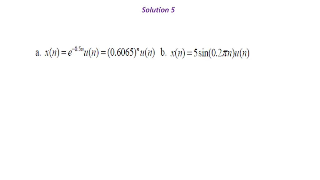 solution 5