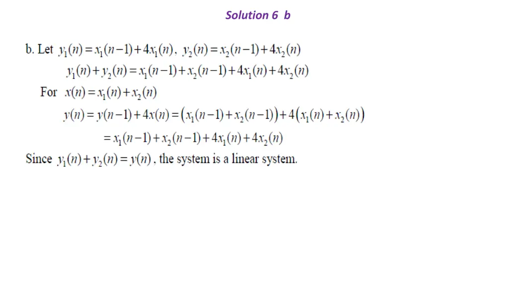 solution 6 b