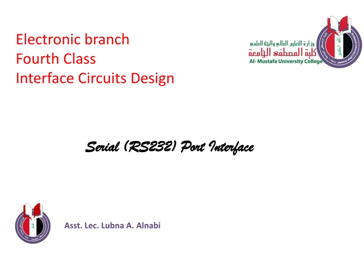 electronic branch fourth class interface circuits