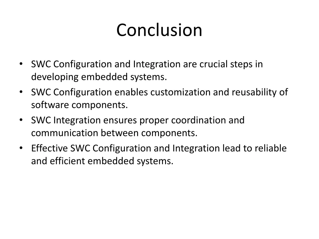 conclusion