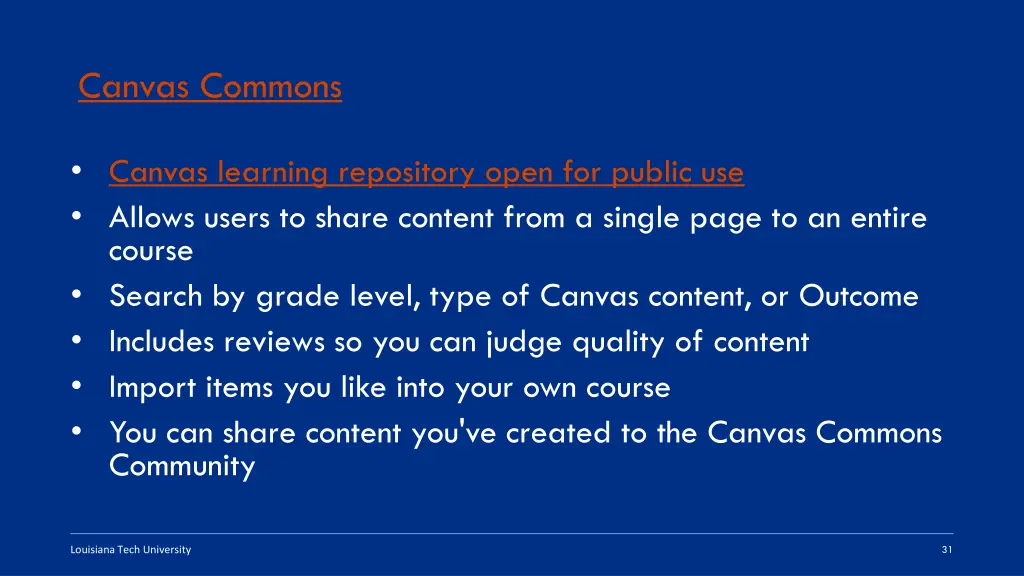 canvas commons