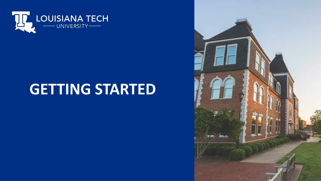 getting started