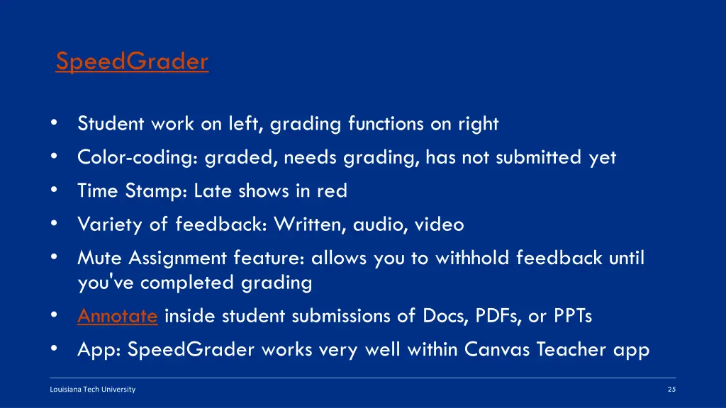 speedgrader