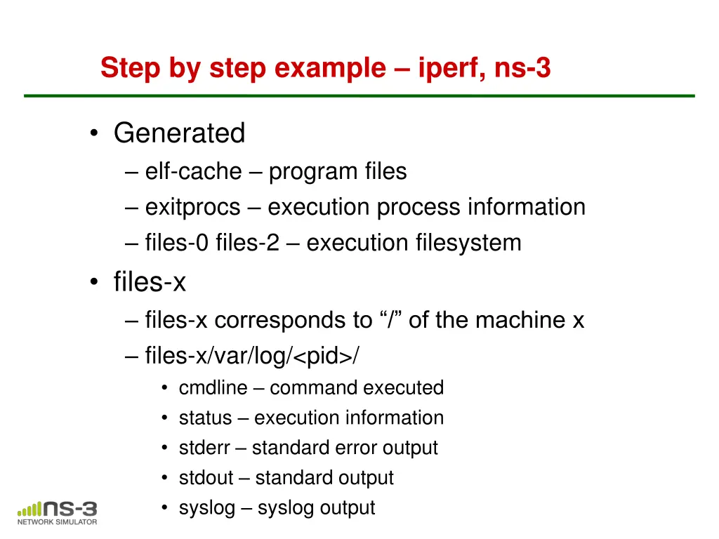 step by step example iperf ns 3