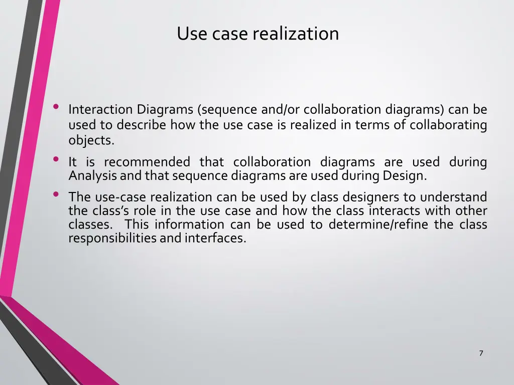 use case realization 1
