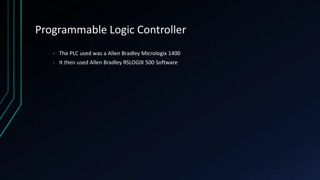programmable logic controller