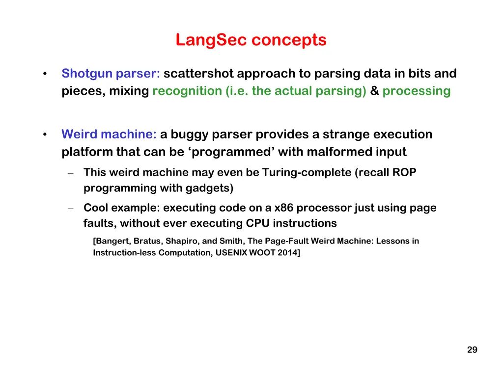 langsec concepts