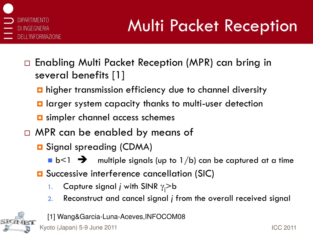 multi packet reception