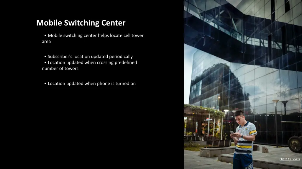 mobile switching center