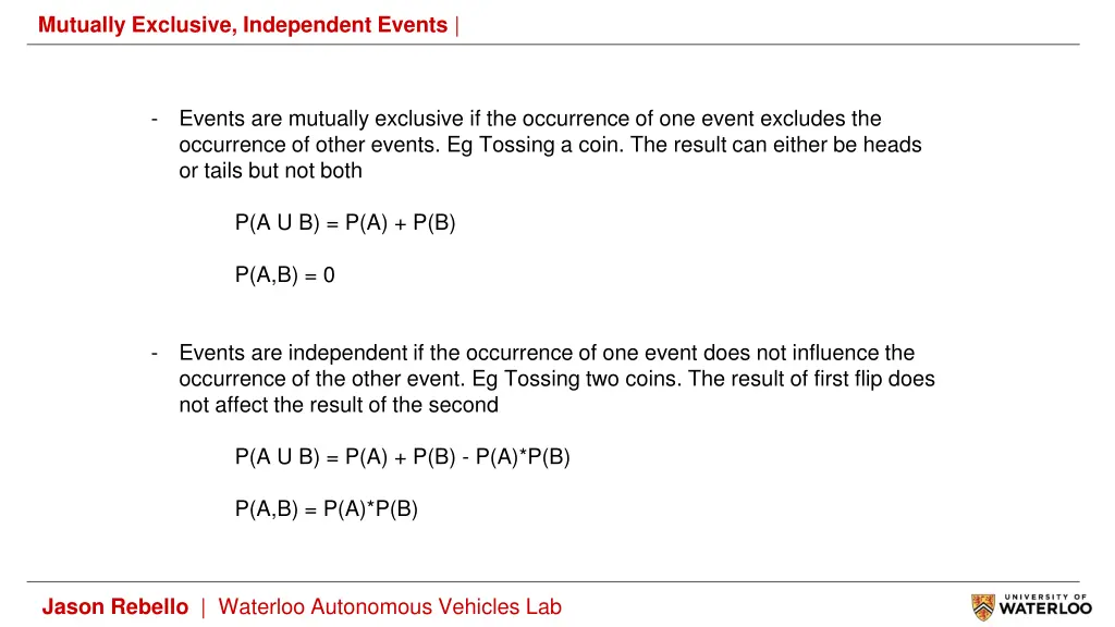 mutually exclusive independent events 1