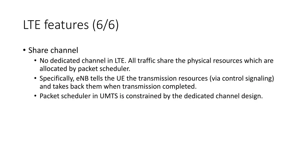 lte features 6 6