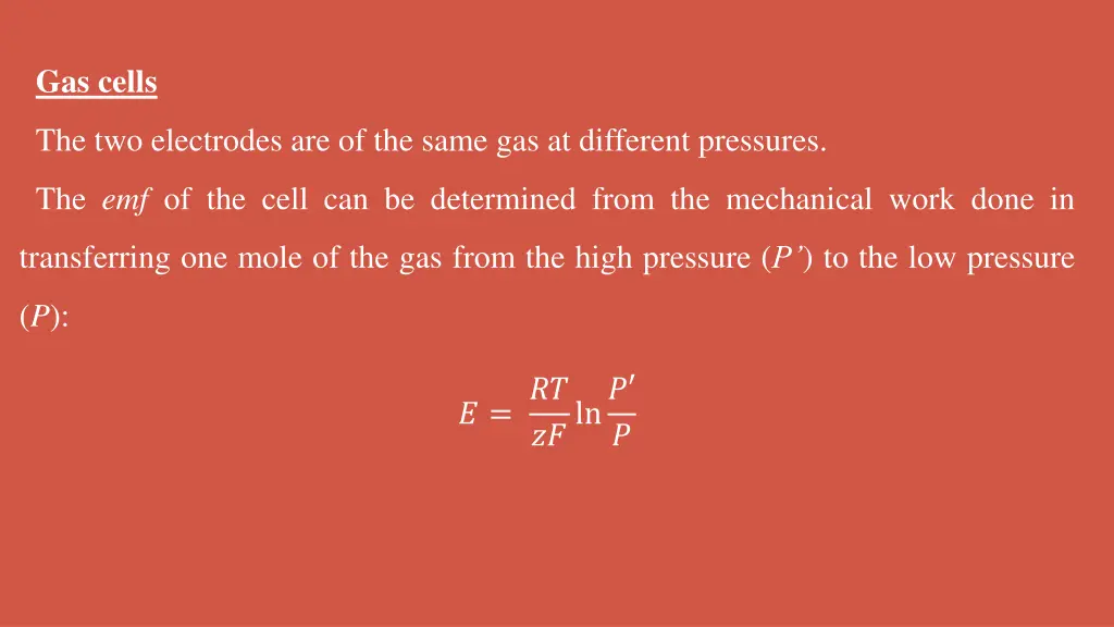 gas cells