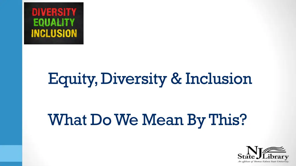 equity diversity inclusion
