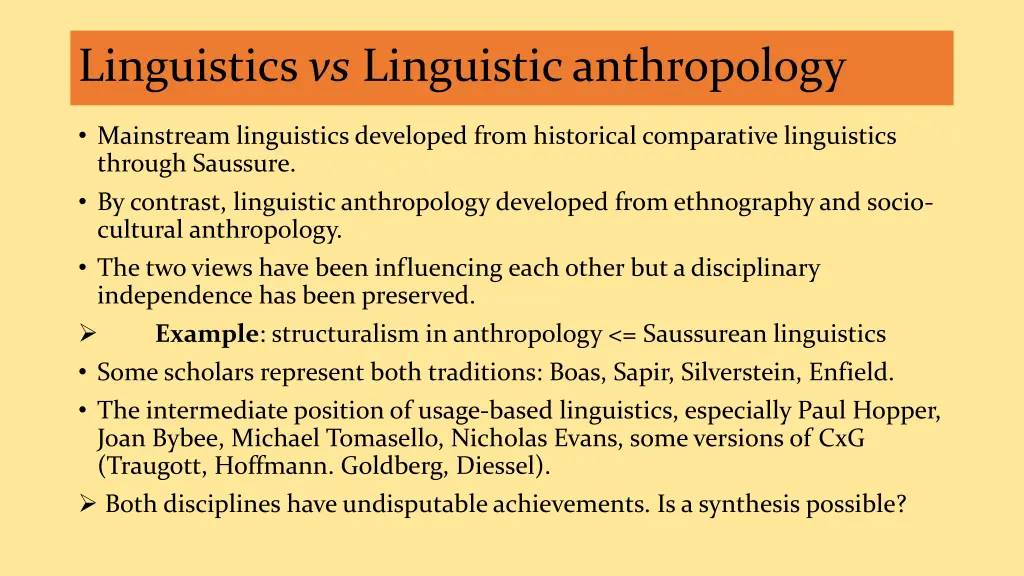 linguistics vs linguistic anthropology 3