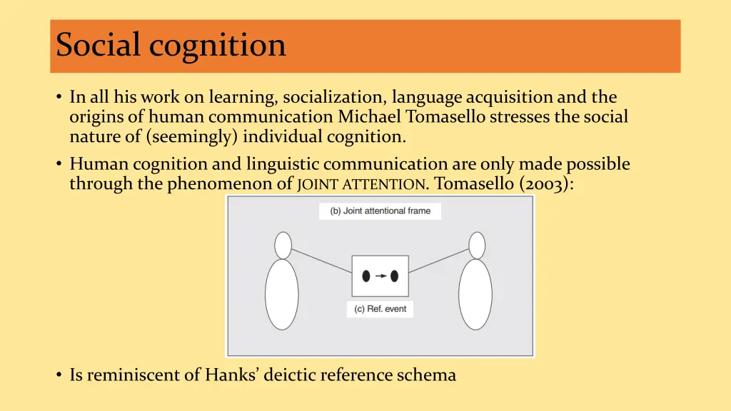 social cognition