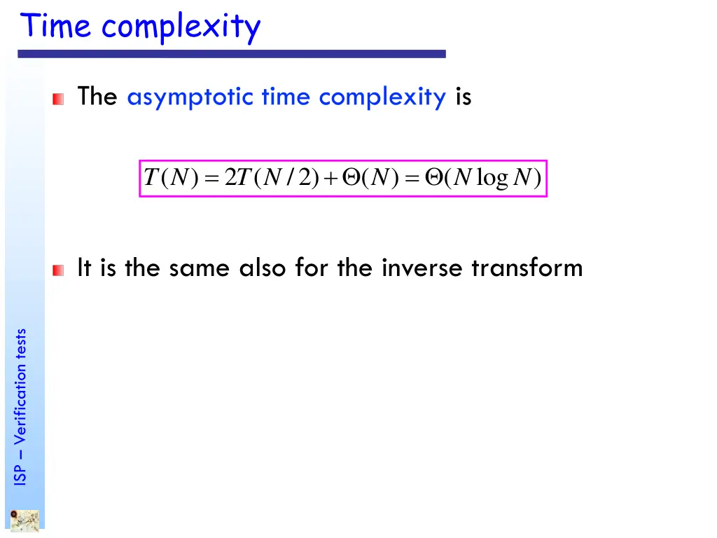 time complexity